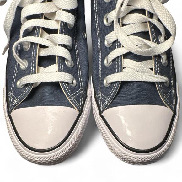 US 7 / W 9 Converse Chuck Taylor All Star Hi – Navy canvas classic - Picture 8 of 8